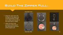 How to Make Zipper Pulls